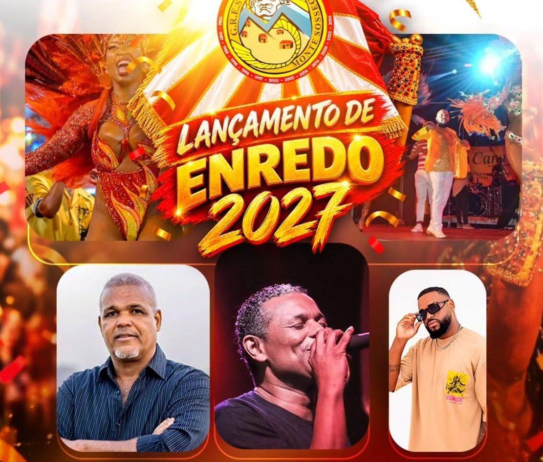 Grupo Carnavalesco Monte Sossego - Lançamento de Enredo 2027, na Avenida de Holanda