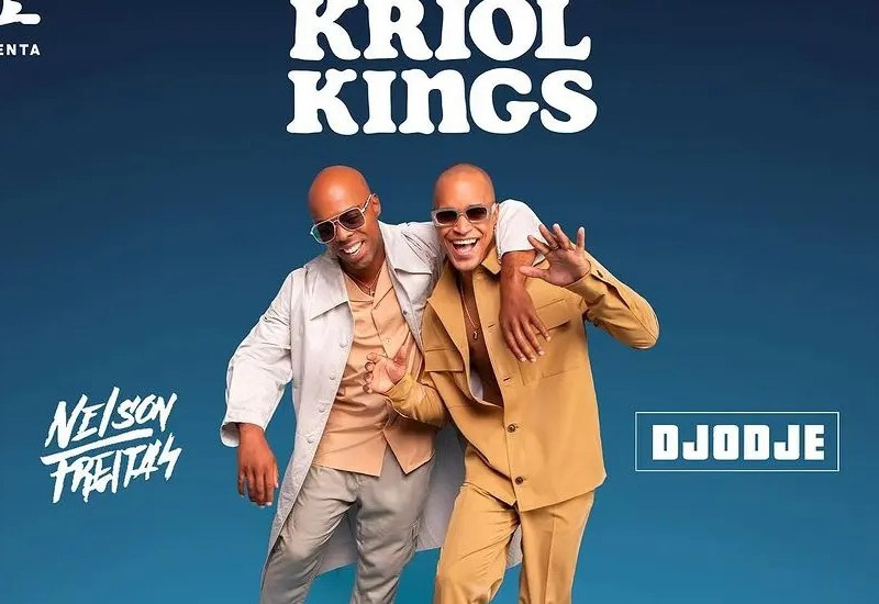 «Kriol Kings» com Djodje e Nelson Freitas, na Gamboa